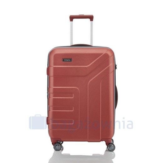Średnia walizka TRAVELITE VECTOR 72048-88 Czerwona Travelite wyprzedaż Bagażownia.pl