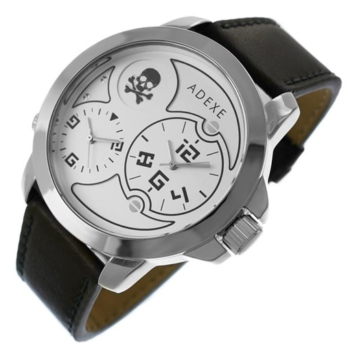 Zegarek Męski ADEXE DUAL TIME X V 1613A-1 Adexe promocyjna cena Bagażownia.pl
