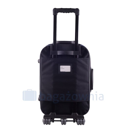 Mała kabinowa walizka PELLUCCI RGL 801 S Czarno Niebieska Pellucci wyprzedaż Bagażownia.pl