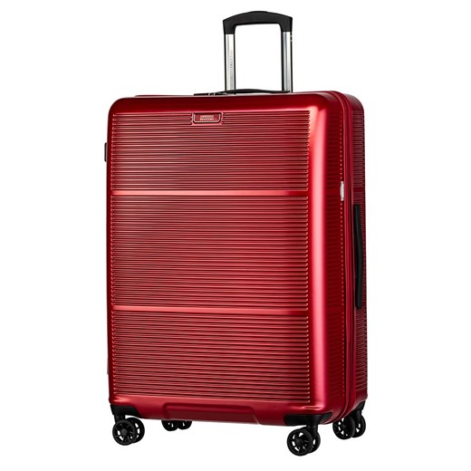 Duża walizka PUCCINI LIVERPOOL PC030A 3 Czerwona Puccini promocyjna cena Bagażownia.pl