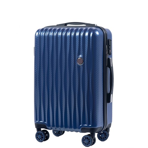 Mała kabinowa walizka KEMER WINGS PC5223 S Niebieska Kemer okazja Bagażownia.pl