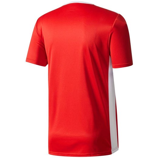 Koszulka dla dzieci adidas Entrada 18 Jersey JUNIOR czerwona CF1038/CF1050 okazja Bagażownia.pl
