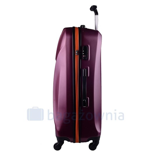 Mała kabinowa walizka PELLUCCI RGL 750 S Bordowo Pomarańczowa Pellucci wyprzedaż Bagażownia.pl