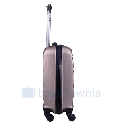 Bardzo mała kabinowa walizka KEMER WINGS AT01 XS Brązowa Kemer wyprzedaż Bagażownia.pl