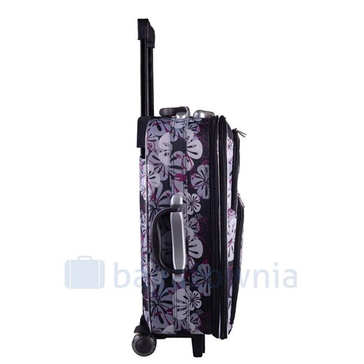 Mała kabinowa walizka PELLUCCI RGL 773 S Biało Czarna Pellucci promocyjna cena Bagażownia.pl