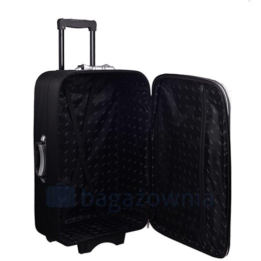 Mała kabinowa walizka PELLUCCI RGL 773 S Czarno Granatowa Pellucci okazja Bagażownia.pl