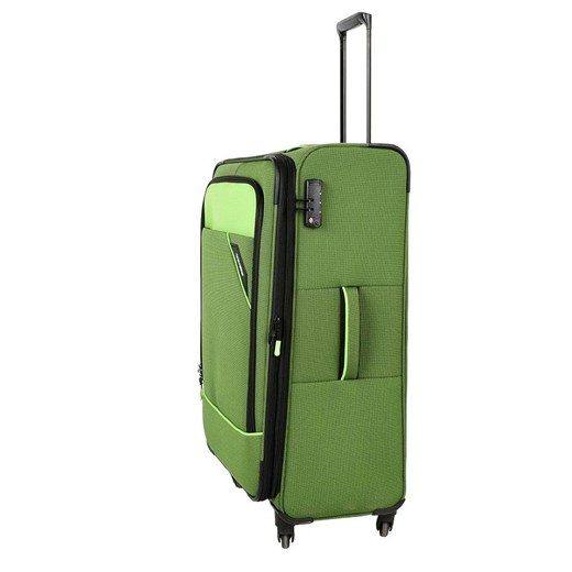 Duża walizka TRAVELITE DERBY 87549-80 Zielona Travelite wyprzedaż Bagażownia.pl