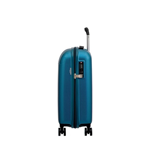 Mała kabinowa walizka PUCCINI VOYAGER PC005C 7 Błękitna Puccini okazyjna cena Bagażownia.pl