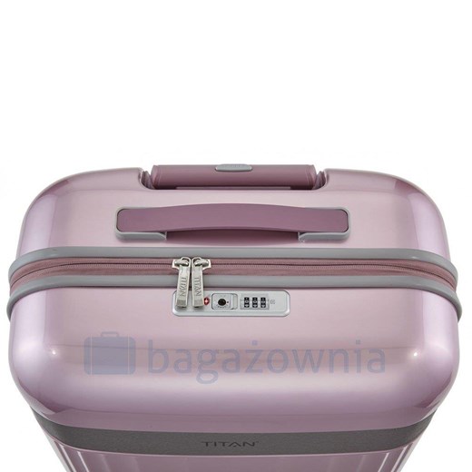 Średnia walizka TITAN Spotlight Flash 831405-12 Różowa Titan promocyjna cena Bagażownia.pl