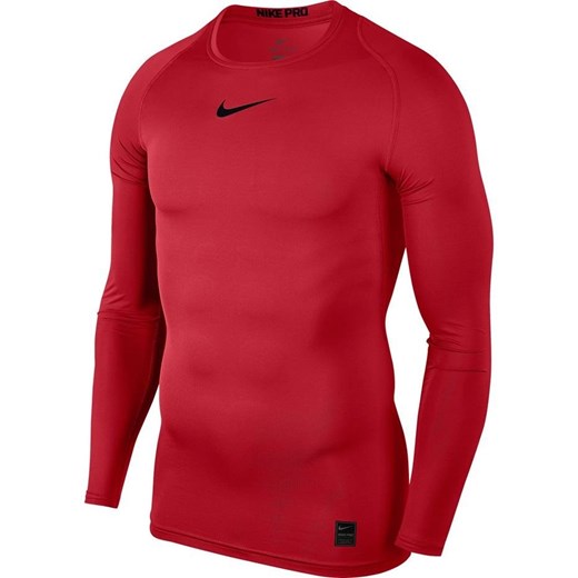 Koszulka męska Nike Pro Top Compression LS 838077 657 Czerwona Nike Bagażownia.pl okazja