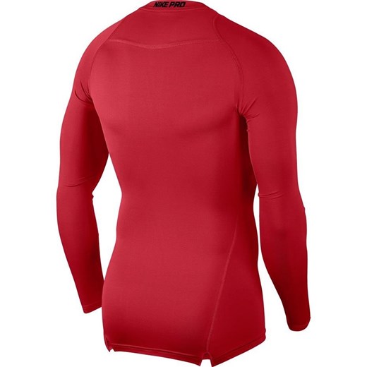 Koszulka męska Nike Pro Top Compression LS 838077 657 Czerwona Nike promocyjna cena Bagażownia.pl