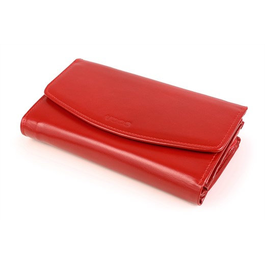 Duży skórzany portfel damski KEMER VOOC PPD6 Czerwony Kemer Bagażownia.pl wyprzedaż