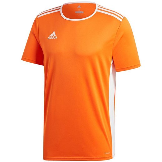 Koszulka dla dzieci adidas Entrada 18 Jersey JUNIOR pomarańczowa CD8366/CF1043 okazja Bagażownia.pl