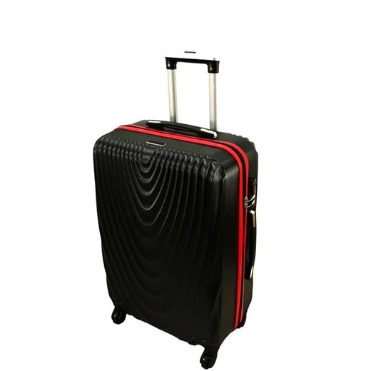 Mała kabinowa walizka PELLUCCI RGL 663 S Czarno Czerwona Pellucci Bagażownia.pl okazyjna cena