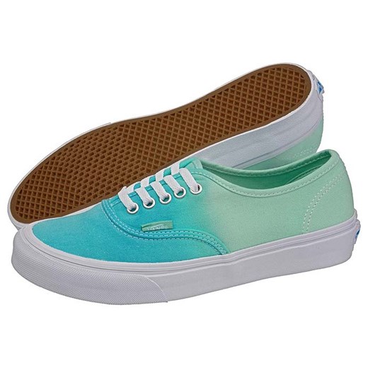 Buty Vans Authentic Slim (VA7-b) butsklep-pl zielony kolorowe