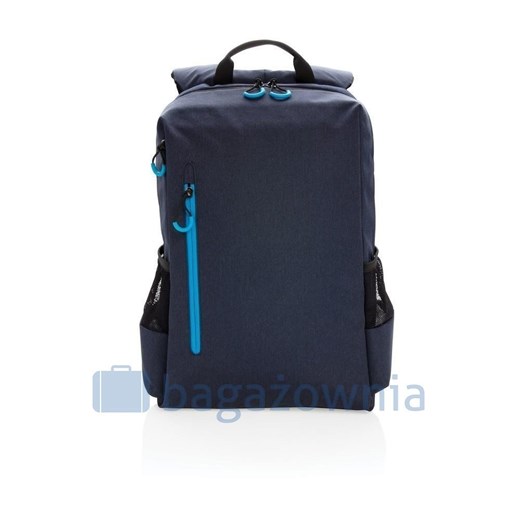 Plecak na laptopa 15" z ochroną RFID Lima Niebieski Xd Collection okazyjna cena Bagażownia.pl