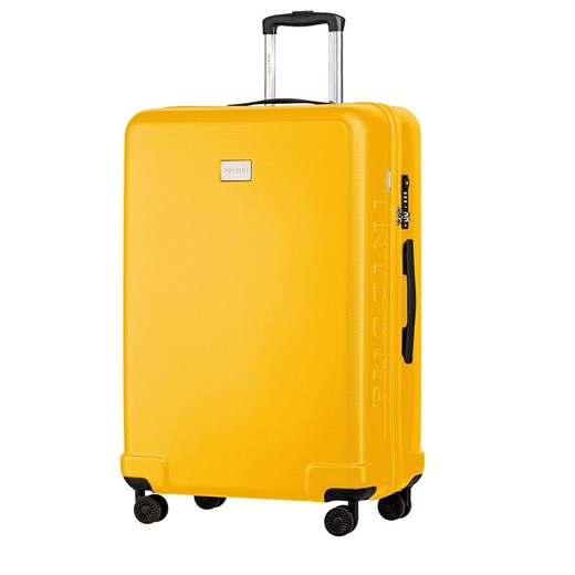 Duża walizka PUCCINI PANAMA PC029A 6C Żółta Puccini promocyjna cena Bagażownia.pl