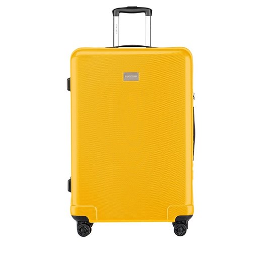 Duża walizka PUCCINI PANAMA PC029A 6C Żółta Puccini okazja Bagażownia.pl
