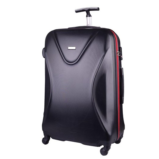 Duża walizka PELLUCCI RGL 750 L Czarno Czerwona Pellucci promocyjna cena Bagażownia.pl