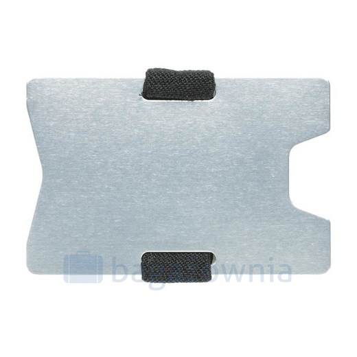 Minimalistyczny aluminiowy portfel z ochroną RFID Srebrny Xd Collection wyprzedaż Bagażownia.pl