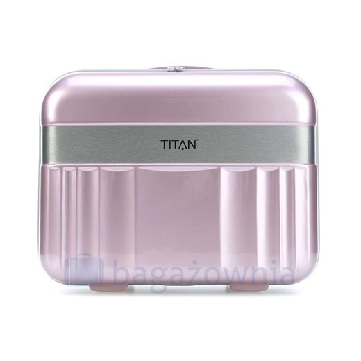 Kufer twardy TITAN Spotlight Flash Różowy Titan promocja Bagażownia.pl
