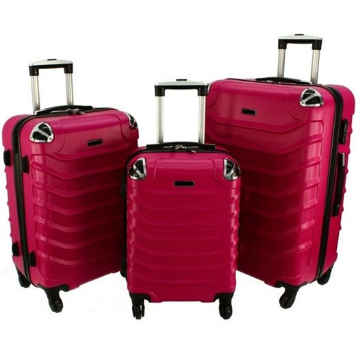 Zestaw 3 walizek PELLUCCI RGL 730 Różowe Pellucci Bagażownia.pl wyprzedaż