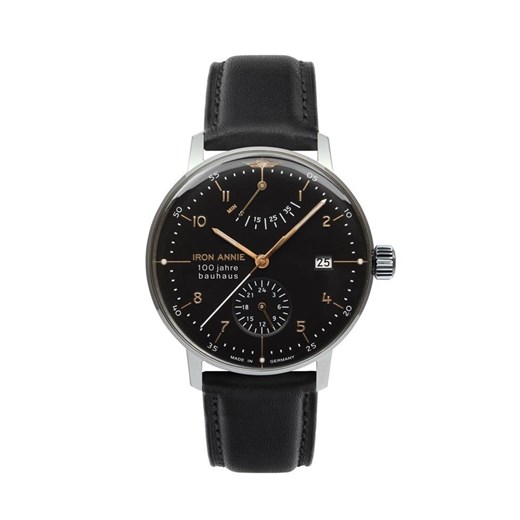 Zegarek Iron Annie Bauhaus 5066-2 automatik Czarny Iron Annie promocja Bagażownia.pl