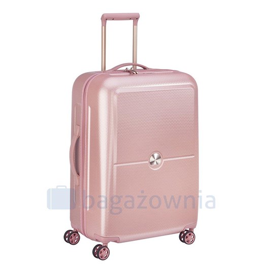 Średnia walizka DELSEY Turenne Różowa Delsey wyprzedaż Bagażownia.pl