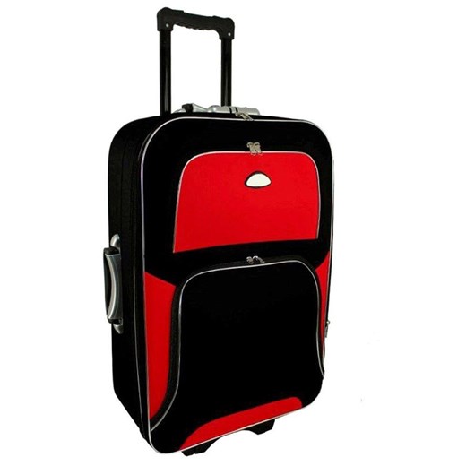 Duża walizka PELLUCCI RGL 301 L Czarno Czerwona Pellucci okazyjna cena Bagażownia.pl