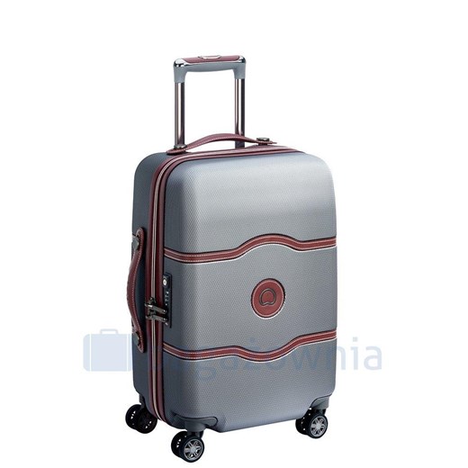 Mała kabinowa walizka DELSEY Chatelet Air Srebrna Delsey promocja Bagażownia.pl