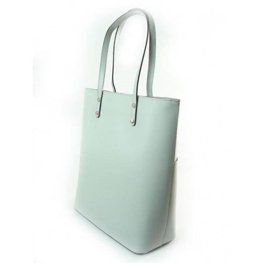 SZARA JASNA- SHOPPER BAG WŁOSKA DUŻA TORBA XXL ZARKA SB515G2 Kemer wyprzedaż Bagażownia.pl
