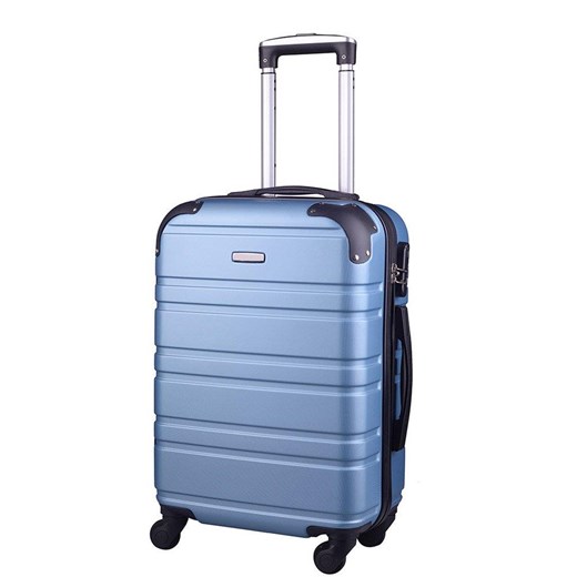 Mała kabinowa walizka KEMER 608 S Metaliczny Niebieski Kemer promocyjna cena Bagażownia.pl