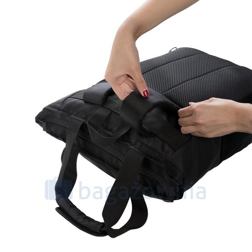 Plecak / torba na laptopa 15'' z ochroną RFID Swiss Peak Czarny Swiss Peak Bagażownia.pl wyprzedaż