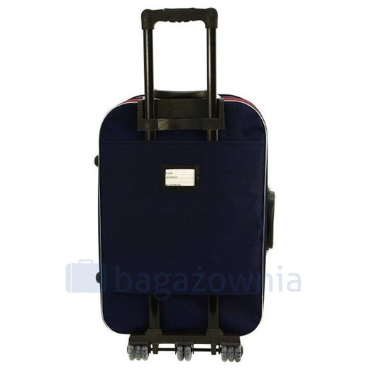 Mała kabinowa walizka PELLUCCI RGL 801 S Granatowo Czerwona Pellucci Bagażownia.pl wyprzedaż