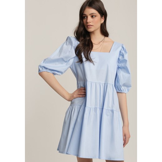 Jasnoniebieska Sukienka Taliciane ze sklepu Renee odzież w kategorii Sukienki - zdjęcie 110436244