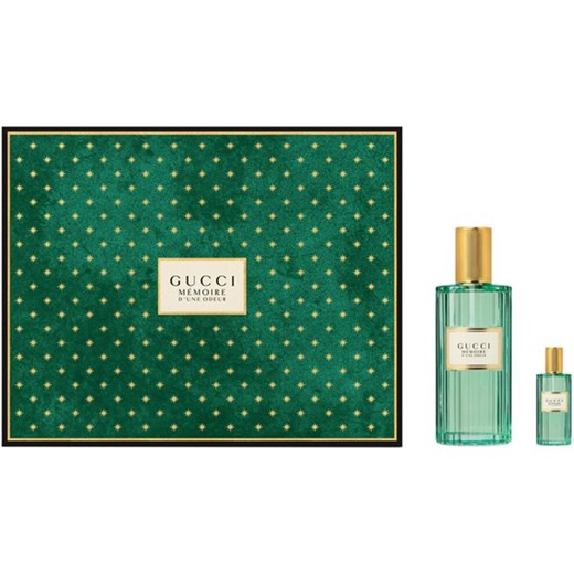 Gucci, Memoire d'une Odeur, zestaw, woda perfumowana, spray, 60 ml + miniatura wody perfumowanej, 5 ml Gucci promocja smyk