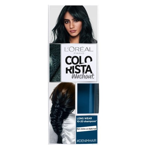 Colorista Washout zmywalna farba do włosów #DENIMHAIR 80 ml perfumgo.pl
