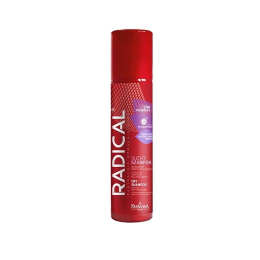 Radical Dry Shampoo suchy szampon do przetłuszczających się włosów 180ml Farmona 180 ml perfumgo.pl