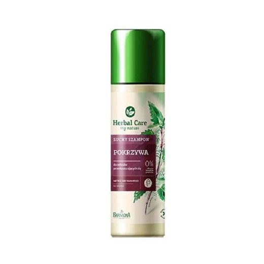 Herbal Care Pokrzywa suchy szampon do włosów przetłuszczających się 150ml Farmona 150 ml perfumgo.pl