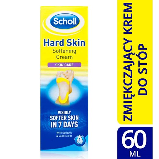 Scholl krem do stóp zmiękczający twardą skórę aloes masło shea kwas salicylowy Scholl 60 ml perfumgo.pl