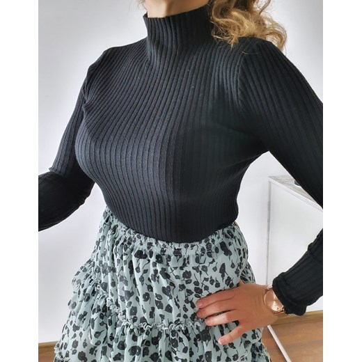 SWETEREK WIT GIRL BLACK Lamaja Butik Uniwersalny Lamaja Butik