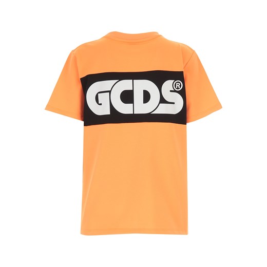 GCDS Koszulka Dziecięca dla Chłopców, pomarańczowy, Poliester, 2021, 10Y 12Y 14Y 4Y 6Y Gcds 14Y RAFFAELLO NETWORK