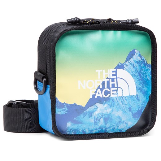 Listonoszka The North Face wielokolorowa bez dodatków z nadrukiem elegancka 