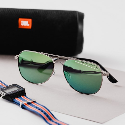 Arctica S-263B polaryzacyjne okulary meskie lustrzanki ze sklepu Stylion w kategorii Okulary przeciwsłoneczne męskie - zdjęcie 110521991