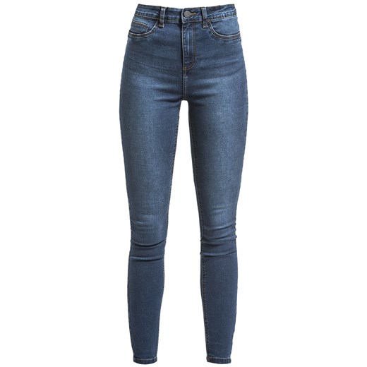 Noisy May - Callie HW Skinny Jeans - Jeansy - ciemnoniebieski W28L32 EMP