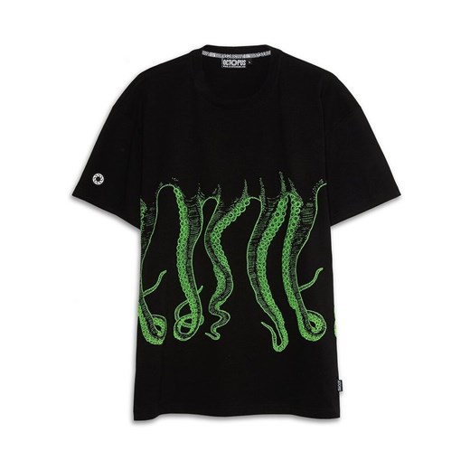 T-shirt męski Octopus z bawełny z krótkim rękawem 