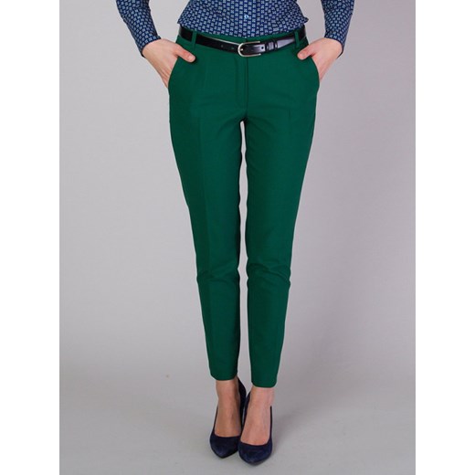 Zielone spodnie garniturowe Willsoor 42 Willsoor