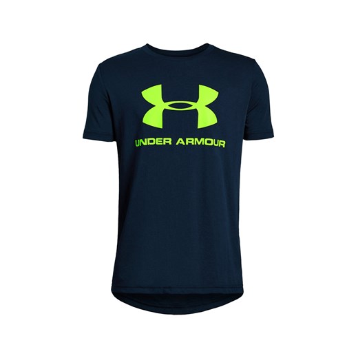 Koszulka termoaktywna dziecięca Under Armour Sportstyle Logo navy (1330893-408) Under Armour S Military.pl