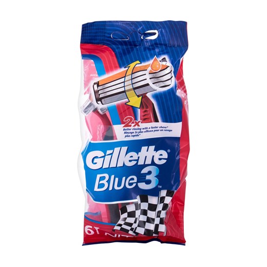 Gillette Blue3 Nitro Maszynka Do Golenia 6Szt Gillette mania-perfum,pl