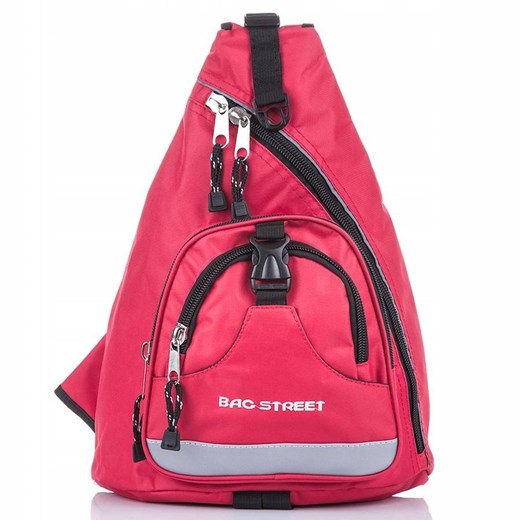 Czerwony plecak sportowy do szkoły 4033 bag street Bag Street  GENTLE-MAN
